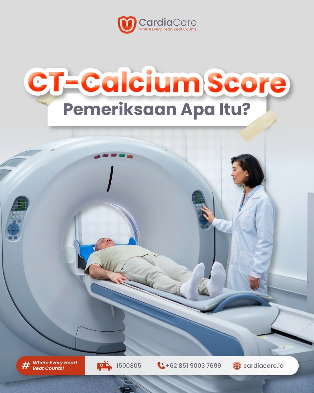 Deteksi Dini Penyakit Jantung: Mengapa CT-Calcium Score Lebih Penting dari Sekadar Medical Check-Up Biasa?
